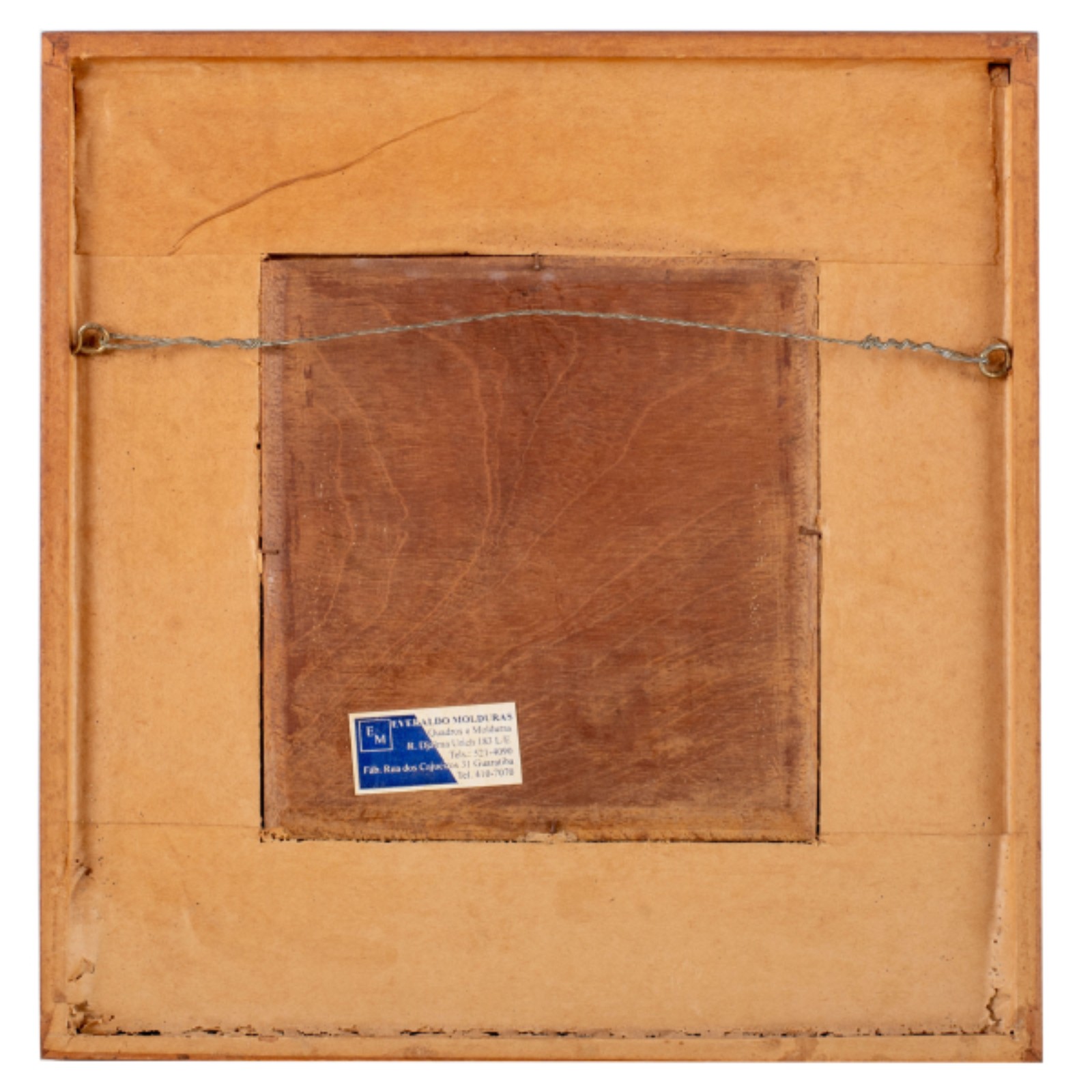 Loio Pérsio. Sem Título. Óleo s/ madeira, ass. inf. dir. 19,5 x 18,5cm - foto 2 de 2