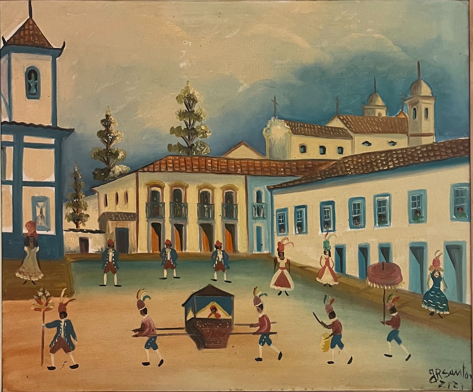 Chanina (1927-2012), Cena Colonial - foto 1 de 5