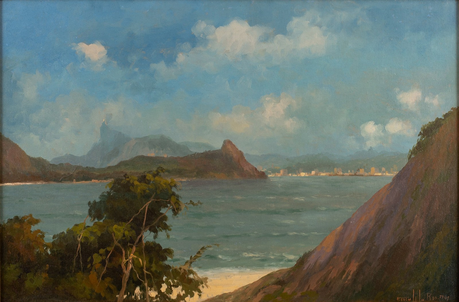 Francisco Coculilo (1893-1971), Praia em Niterói - foto 1 de 4