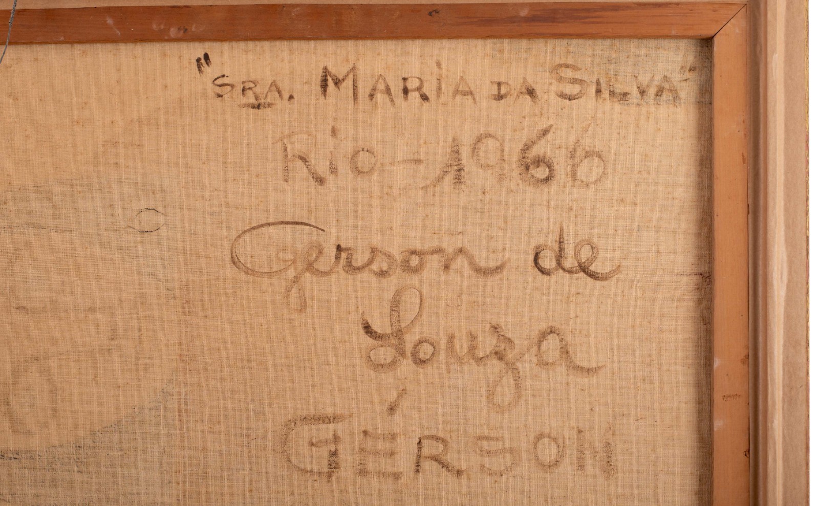 Gerson de Souza (1926-2008), Sra. Maria da Silva - foto 4 de 5