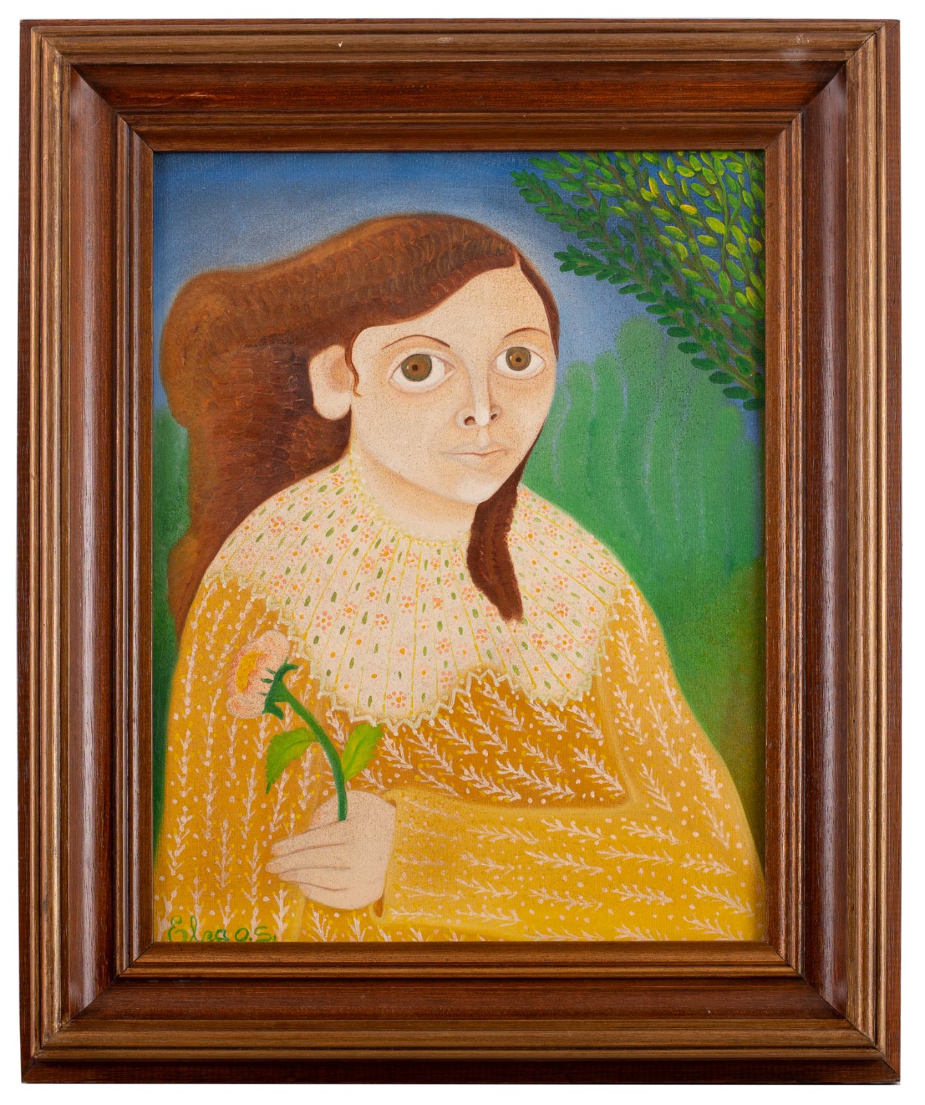 Elza O. S. (1928-2007), Mulher com Flor - foto 4 de 4