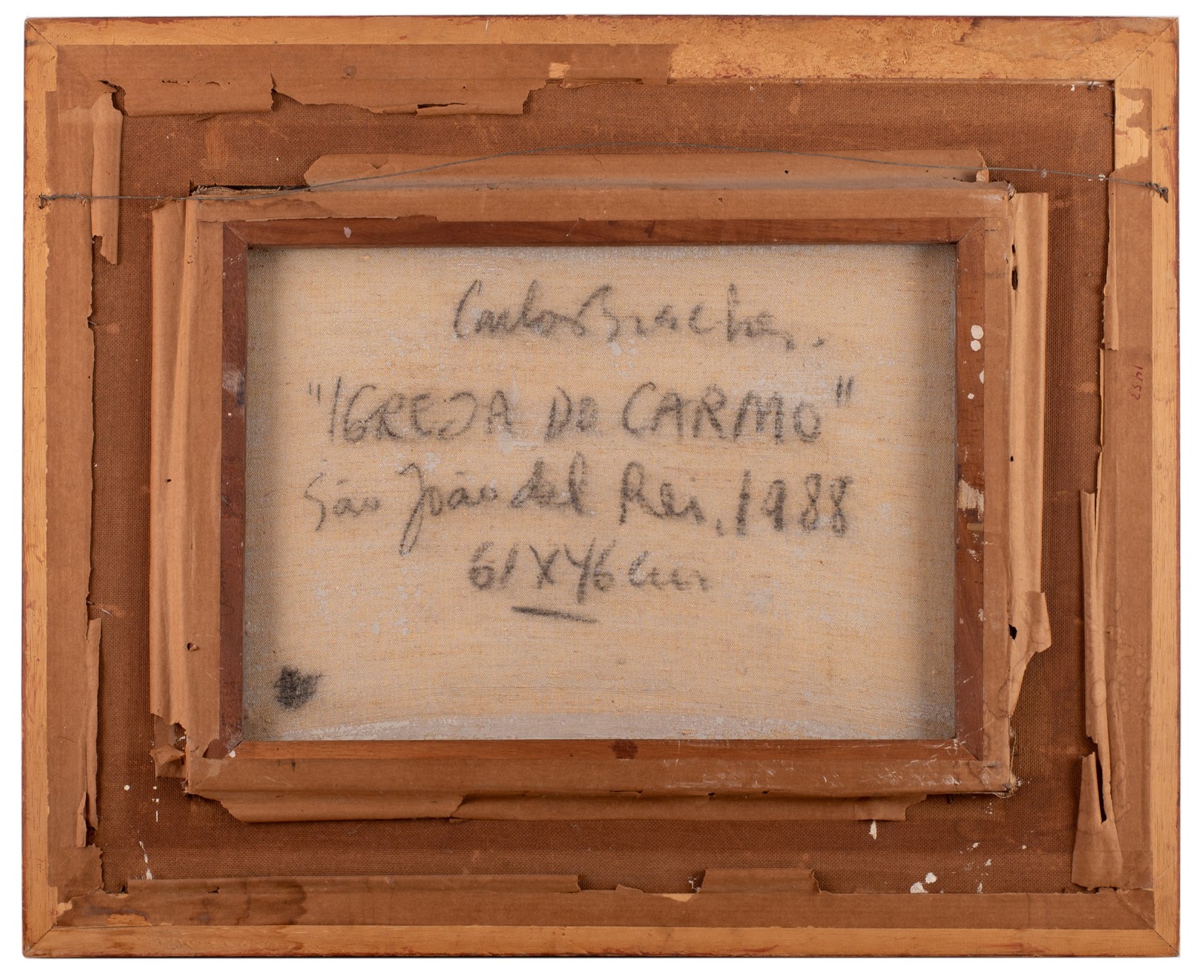 Carlos Bracher (1940), Igreja do Carmo, São João Del Rei - foto 4 de 4
