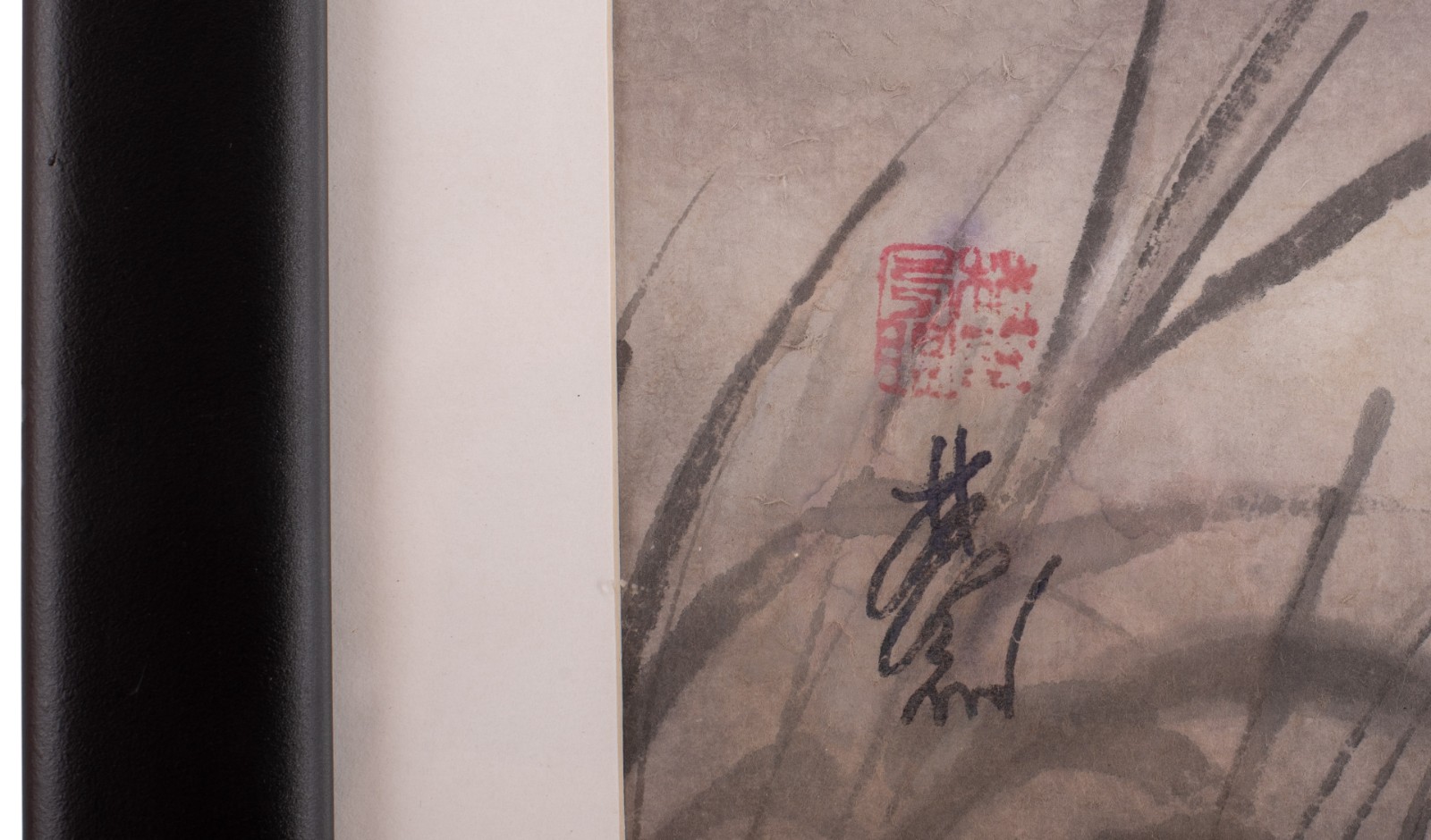 Lin Fengmian (1900-1991), Pássaros voando sobre um Lago - foto 3 de 4