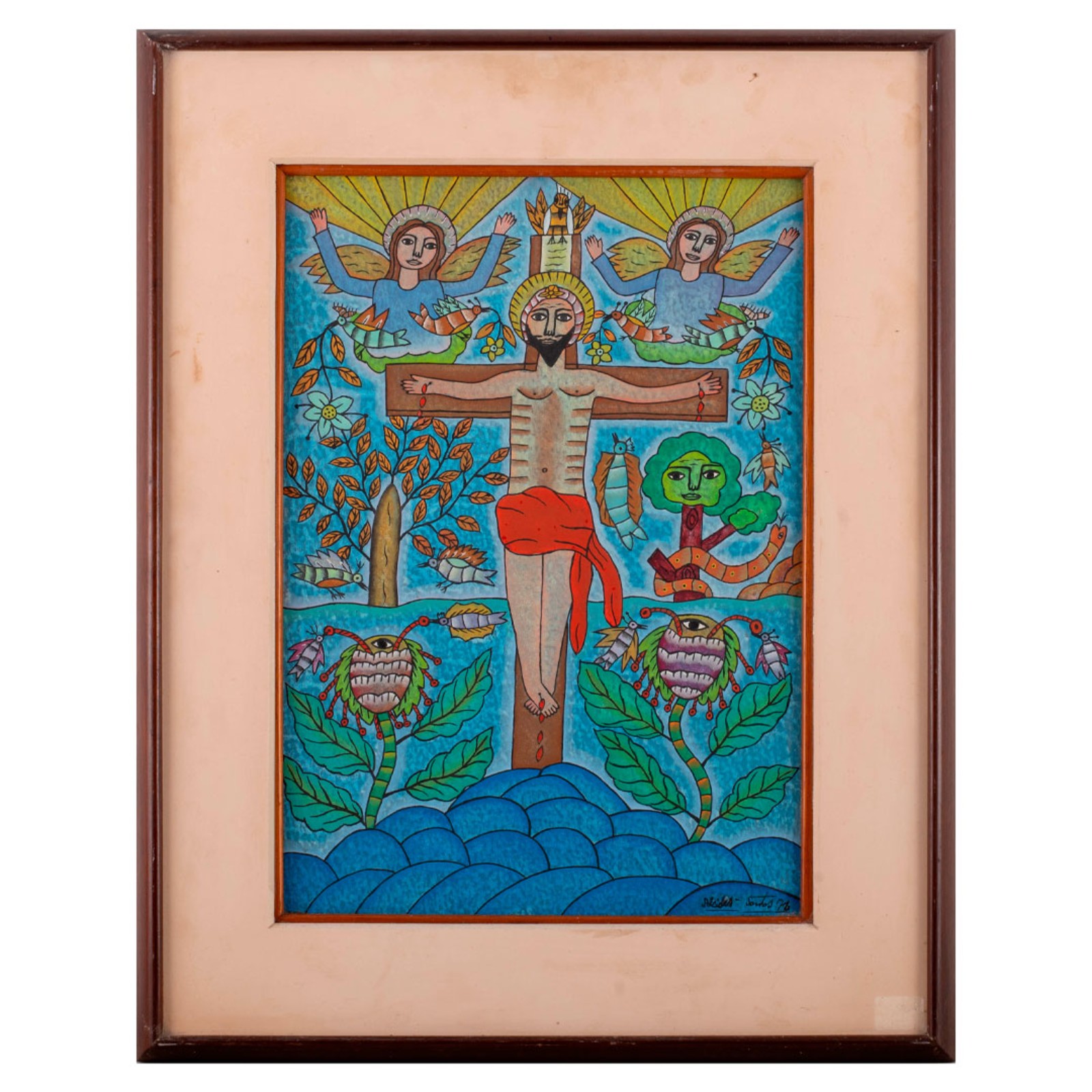 Alcides Santos (1945-2008), Cristo na Cruz - foto 4 de 5