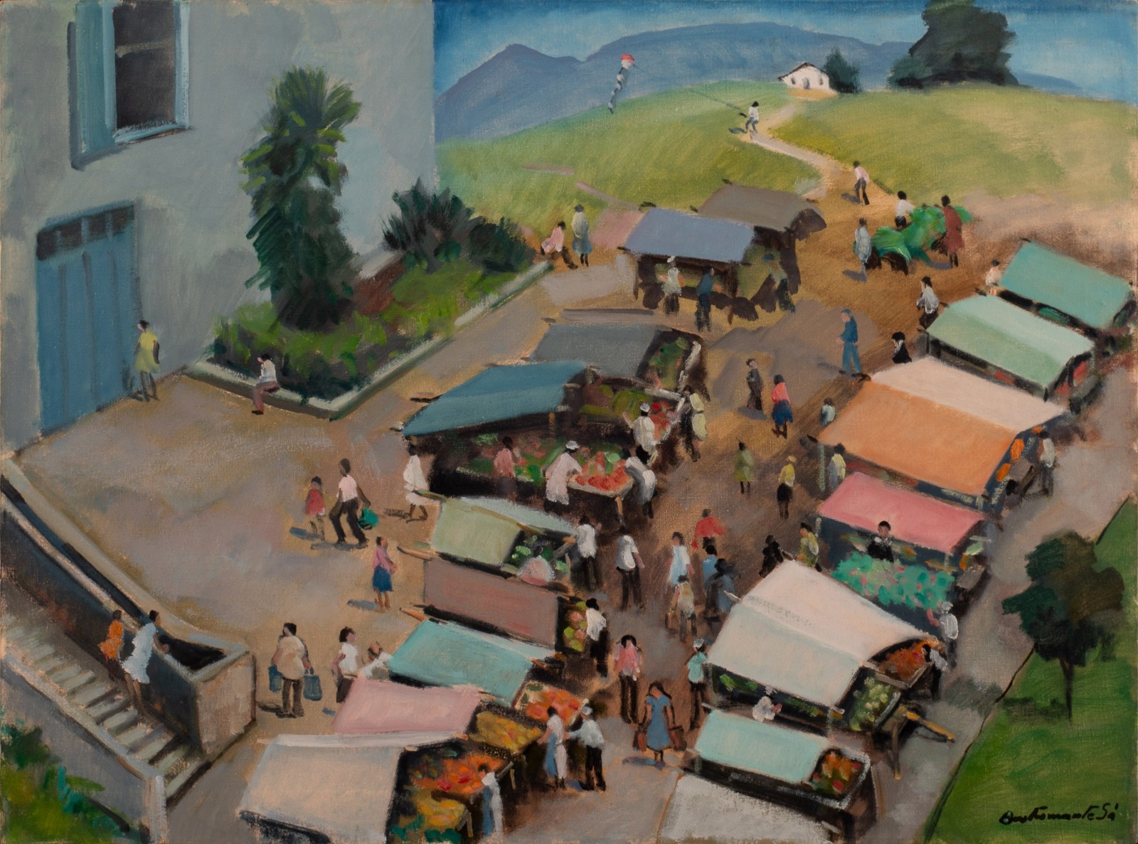 Bustamante Sá (1907-1988), Fim de Feira - RJ - foto 1 de 5