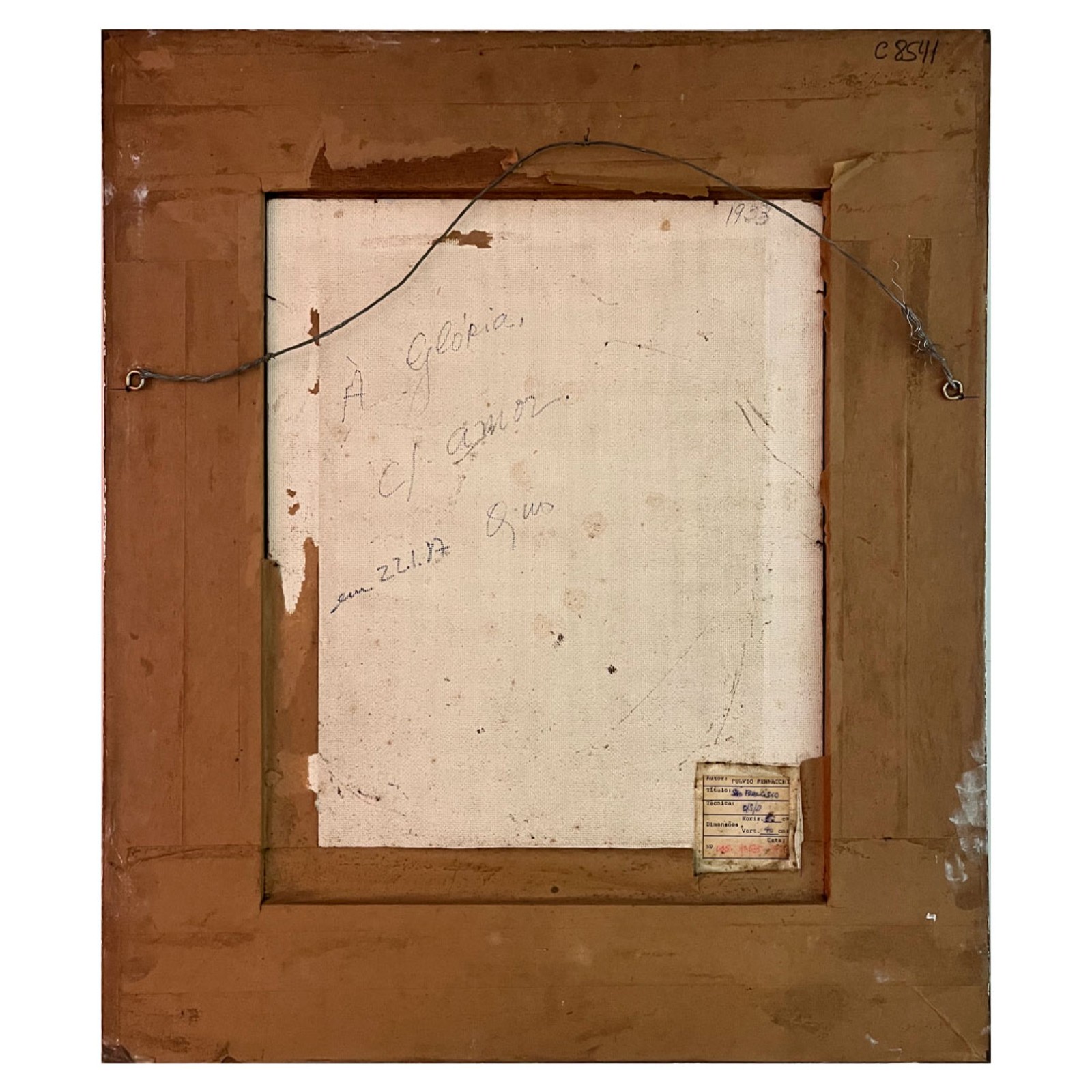 Fulvio Pennacchi (1905-1992), São Francisco e Pássaros - foto 2 de 4