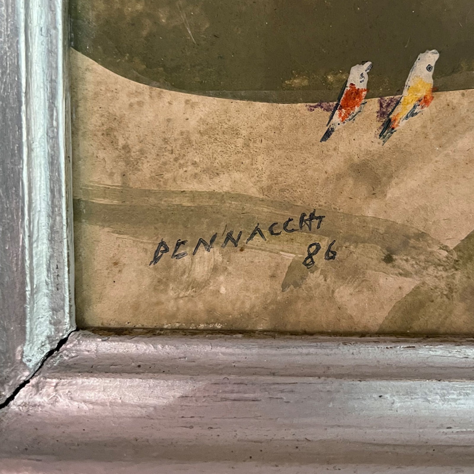 Fulvio Pennacchi (1905-1992), São Francisco e Pássaros - foto 3 de 4