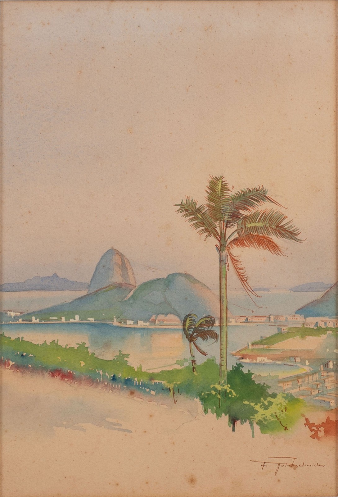 Henrique Goldschmidt (1987-1952), Vista do Pão de Açucar - foto 1 de 4