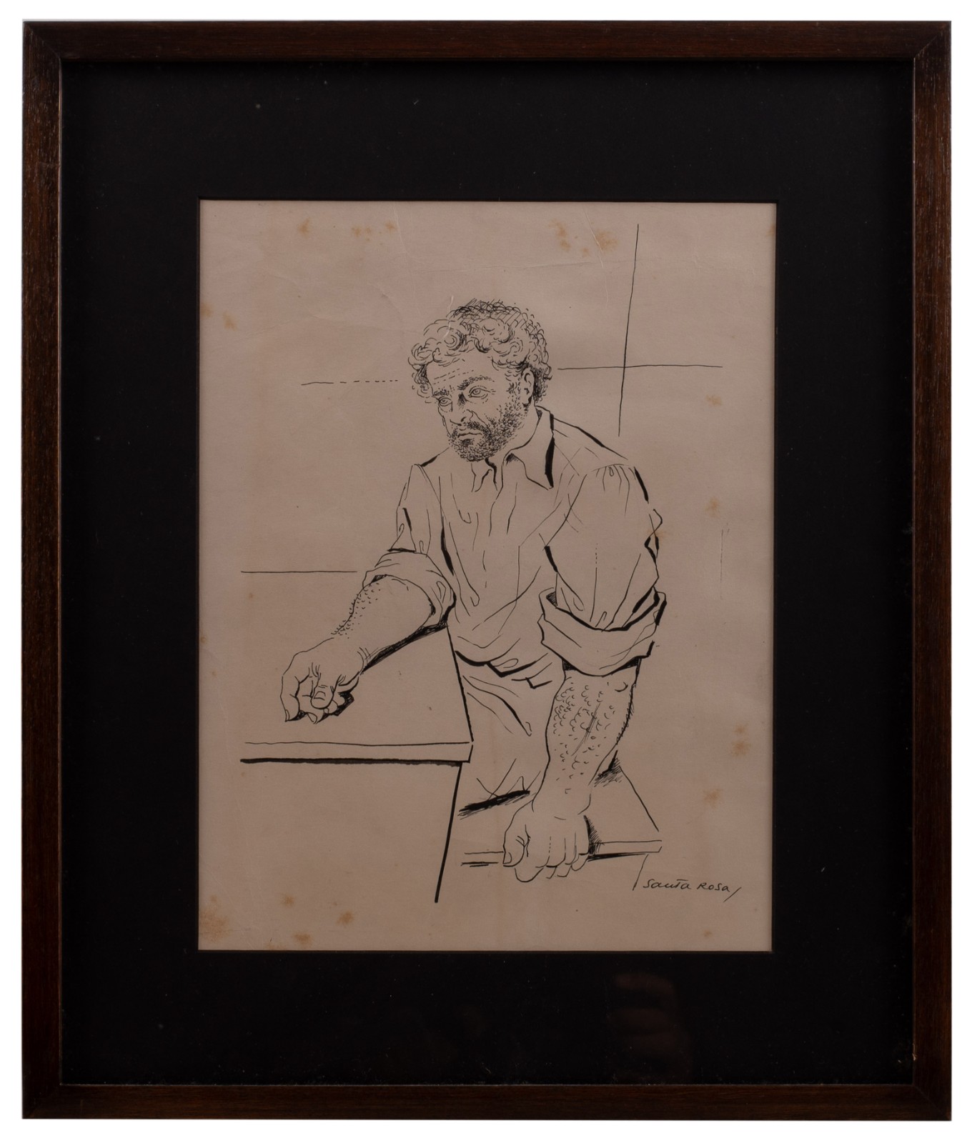 Tomaz Santa Rosa (1909-1956), Figura de Homem - foto 2 de 4
