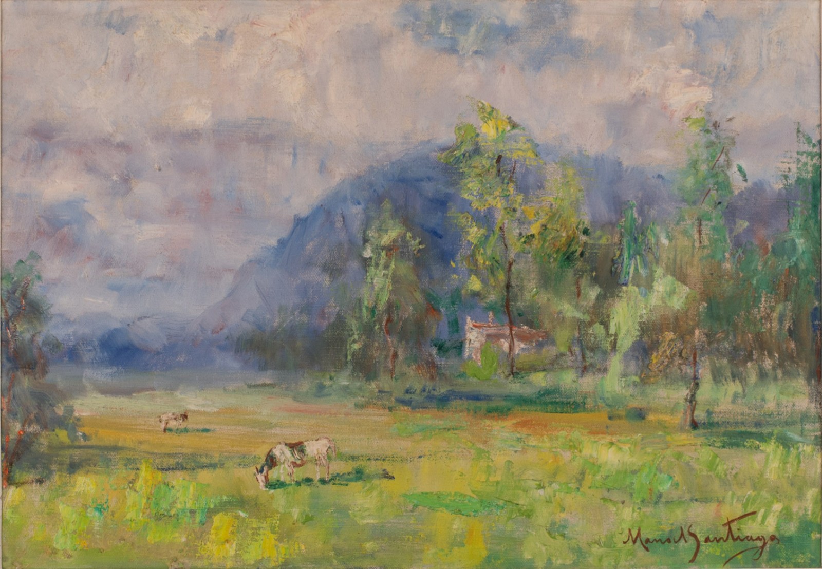 Manoel Santiago (1897-1987), Paisagem - foto 1 de 4