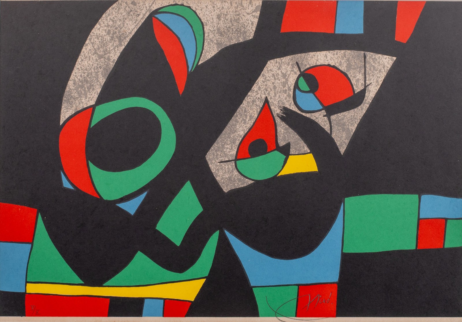 Joan Miró (1893-1983), Le Lézard aux Plumes d´or - foto 1 de 6