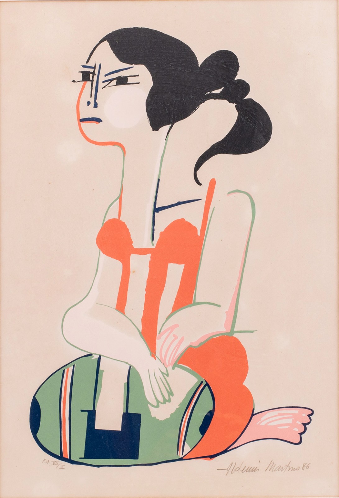 Aldemir Martins (1922-2006), Fiandeira - foto 1 de 5