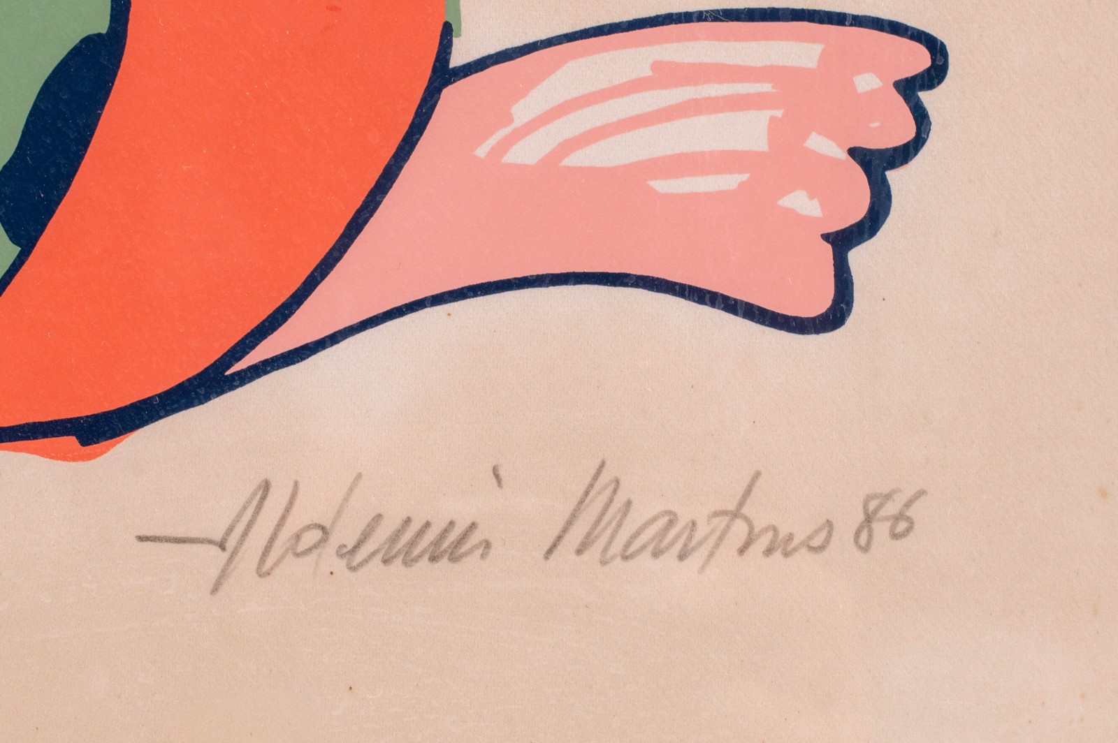 Aldemir Martins (1922-2006), Fiandeira - foto 5 de 5