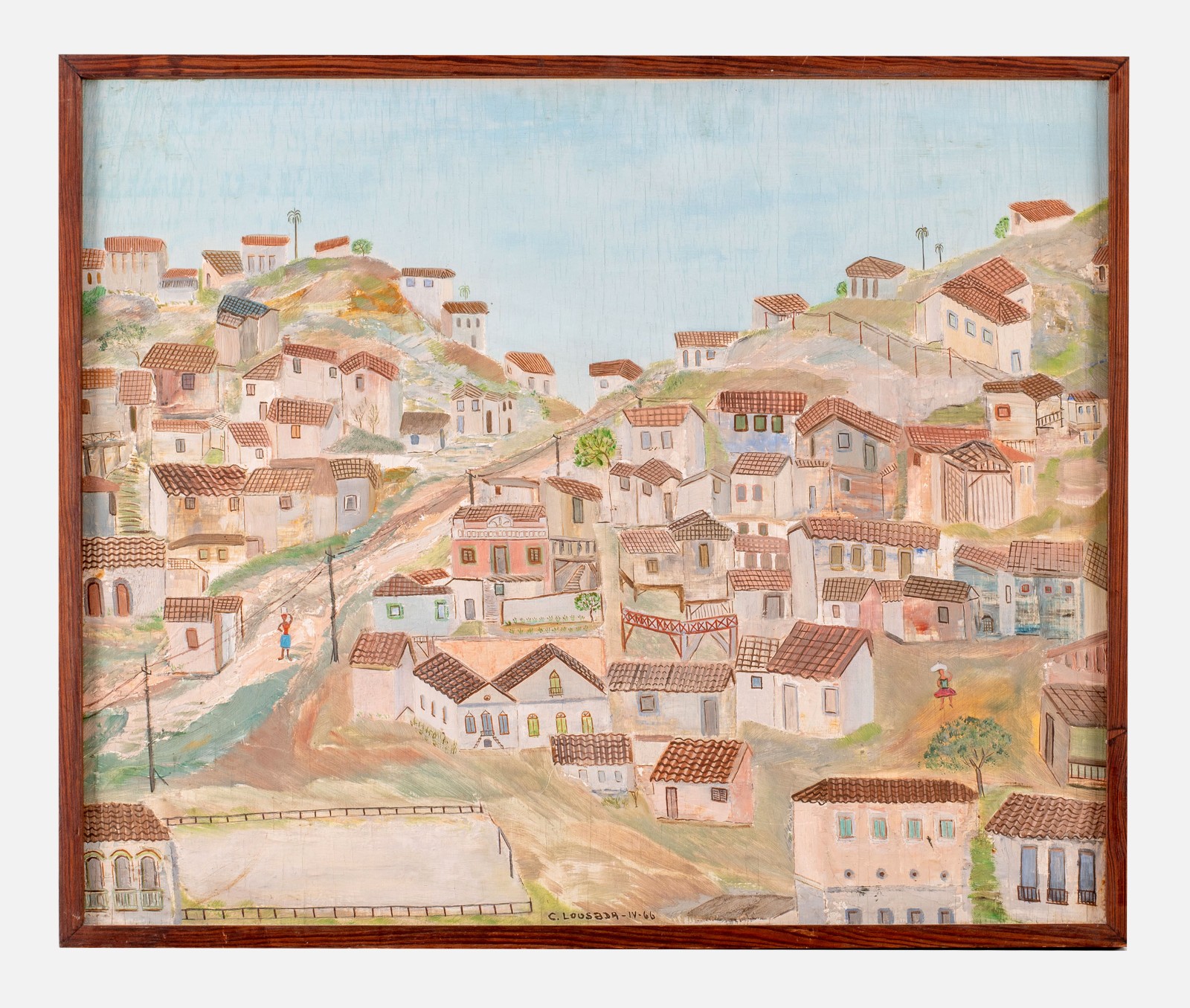 Carlos Lousada  (1905-1984), Morro Carioca II - foto 4 de 5