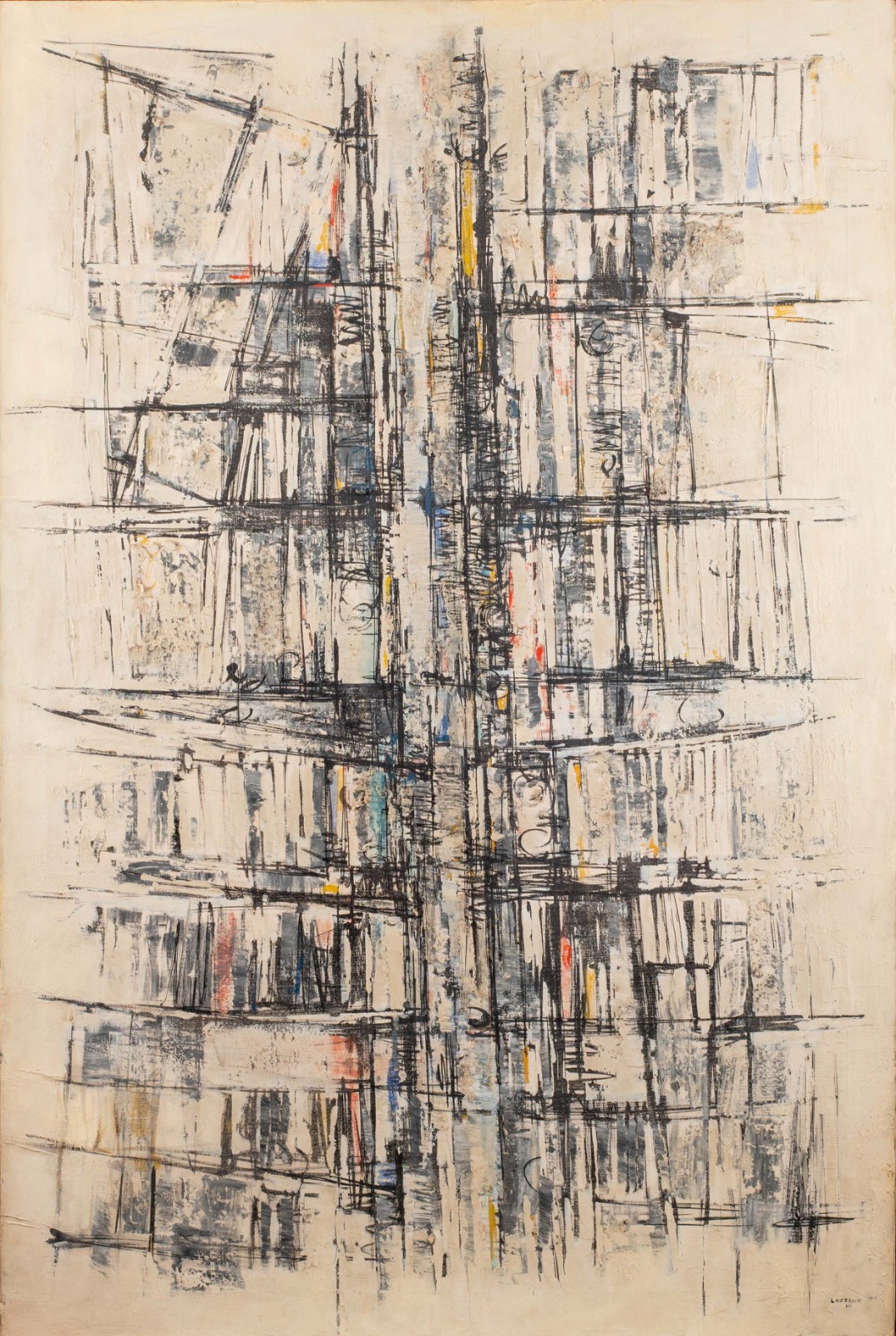  Domenico Lazzarini (1920-1987), Abstrato - foto 1 de 4