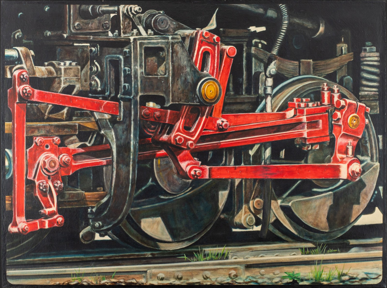 Glauco Pinto de Moraes (1928-1990), Rodado Dianteiro Esquerdo - Série Mecano - Iconografia nº 155 - foto 1 de 5