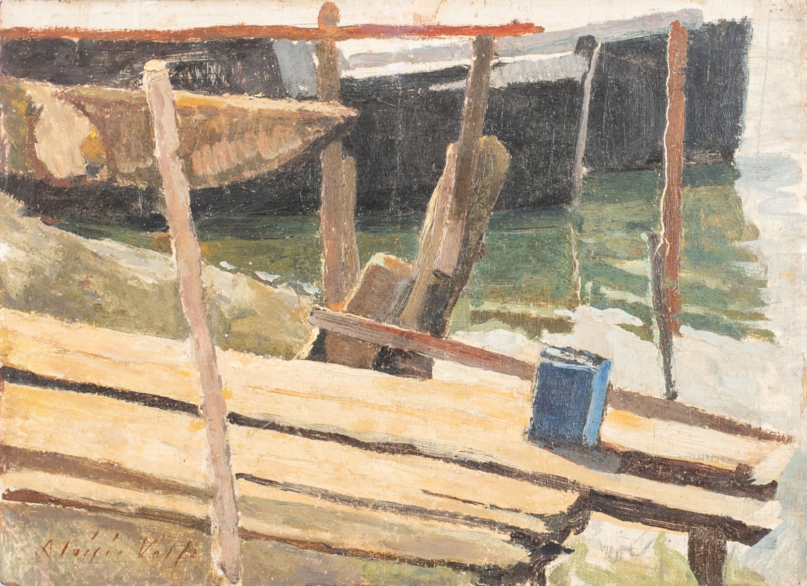Aluízio do Valle (1906-1988), Cais - foto 1 de 4