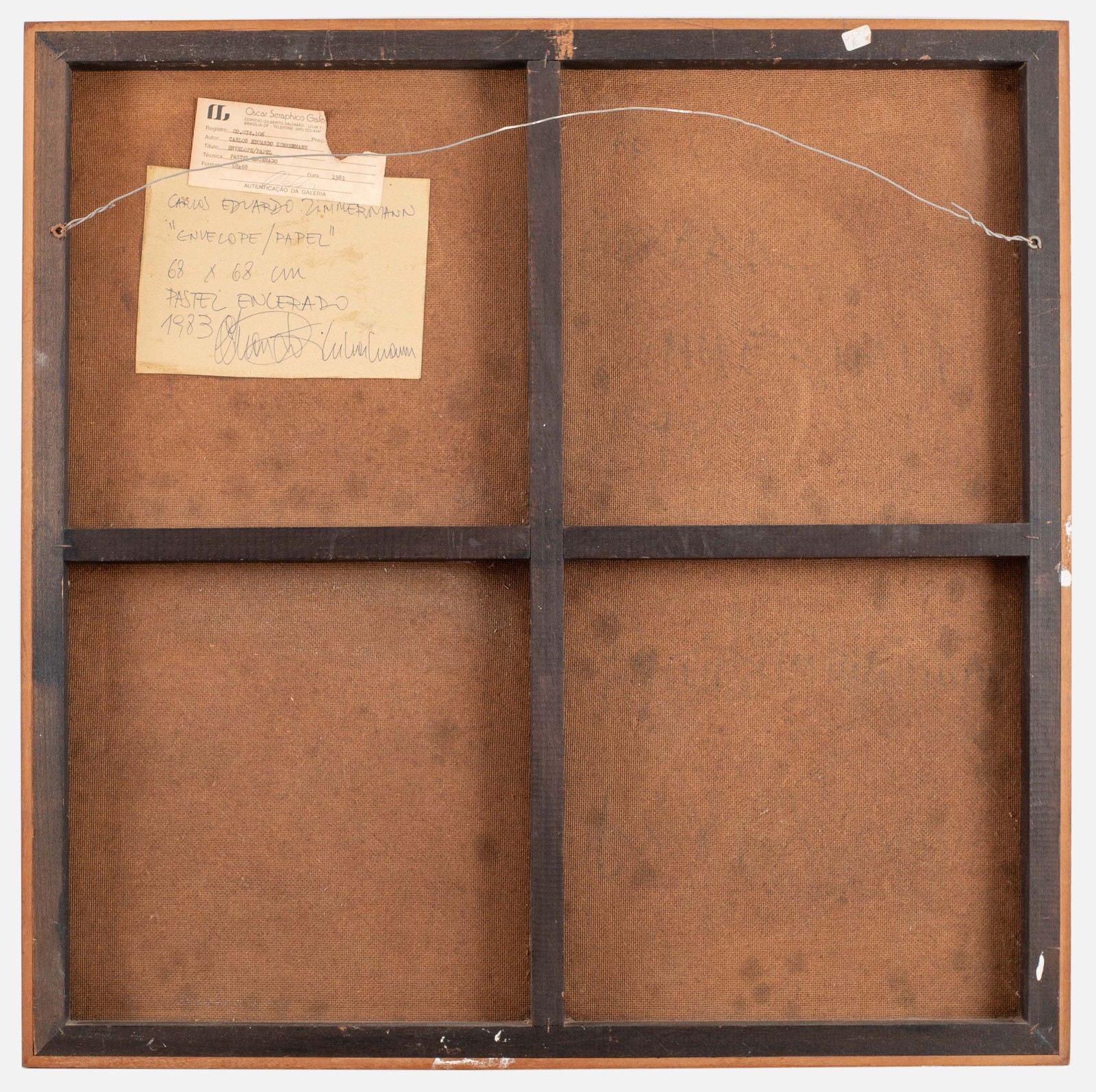 Zimmermann (1952-2018), Envelope - foto 3 de 4