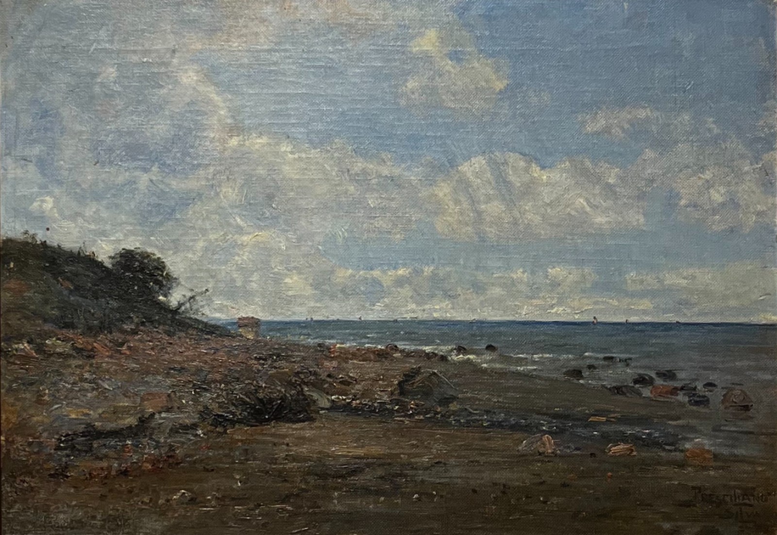 Presciliano Silva (1883-1965), Paisagem litorânea - foto 1 de 4