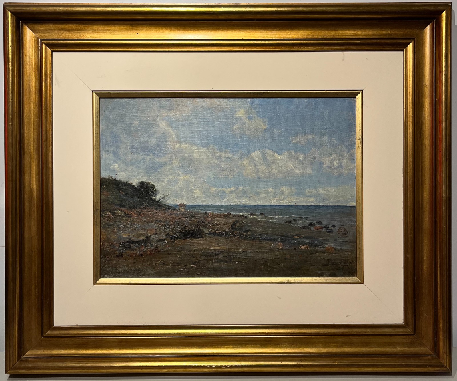 Presciliano Silva (1883-1965), Paisagem litorânea - foto 2 de 4
