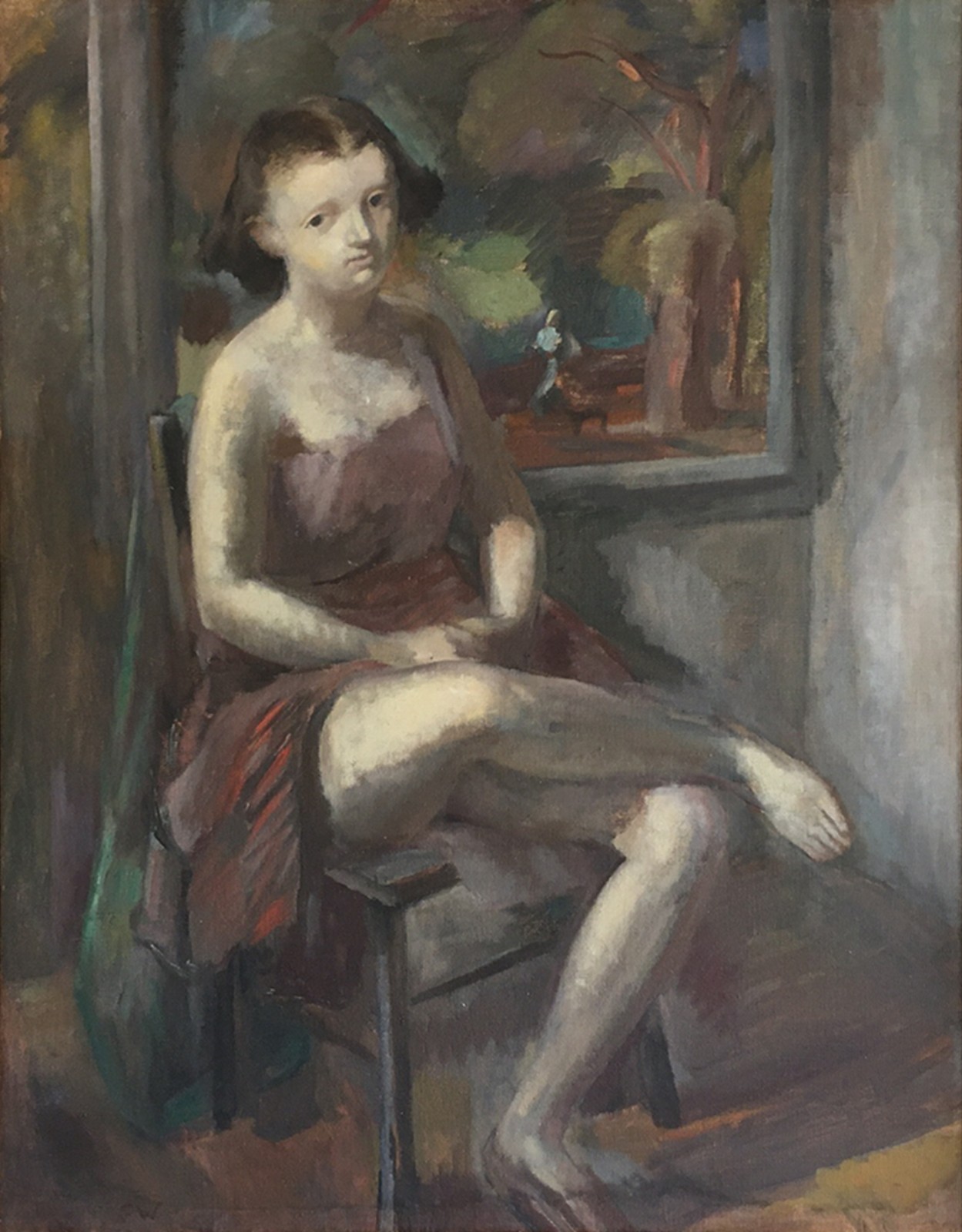 Gastão Worms (1905-1967), Mulher Sentada - foto 1 de 4