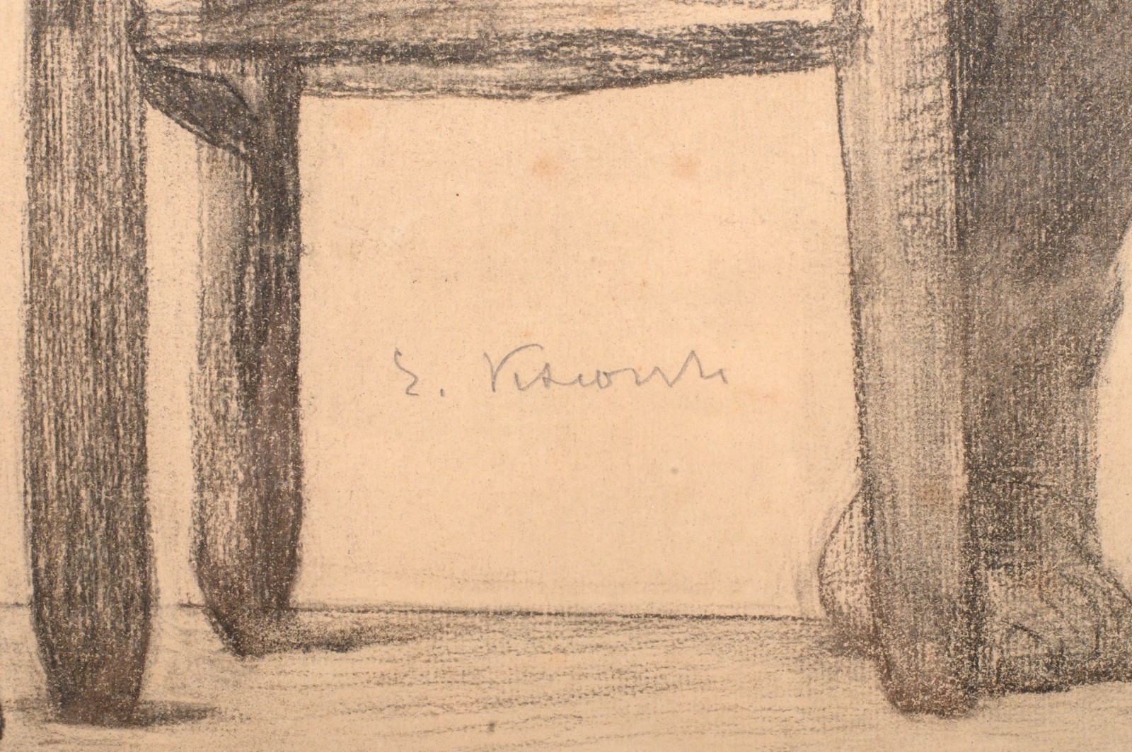 Eliseu Visconti (1866-1944), Modelo Nu - foto 2 de 4