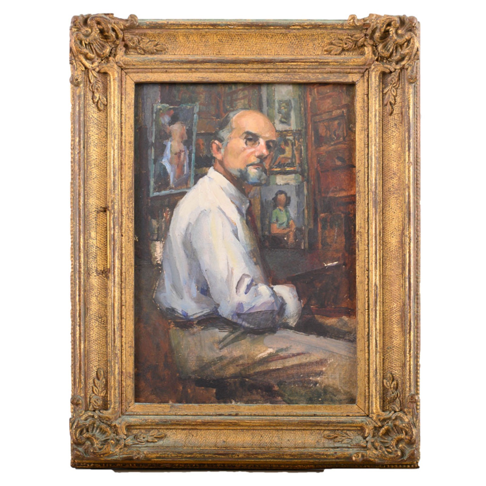 Pintor no Ateliê - foto 3 de 4