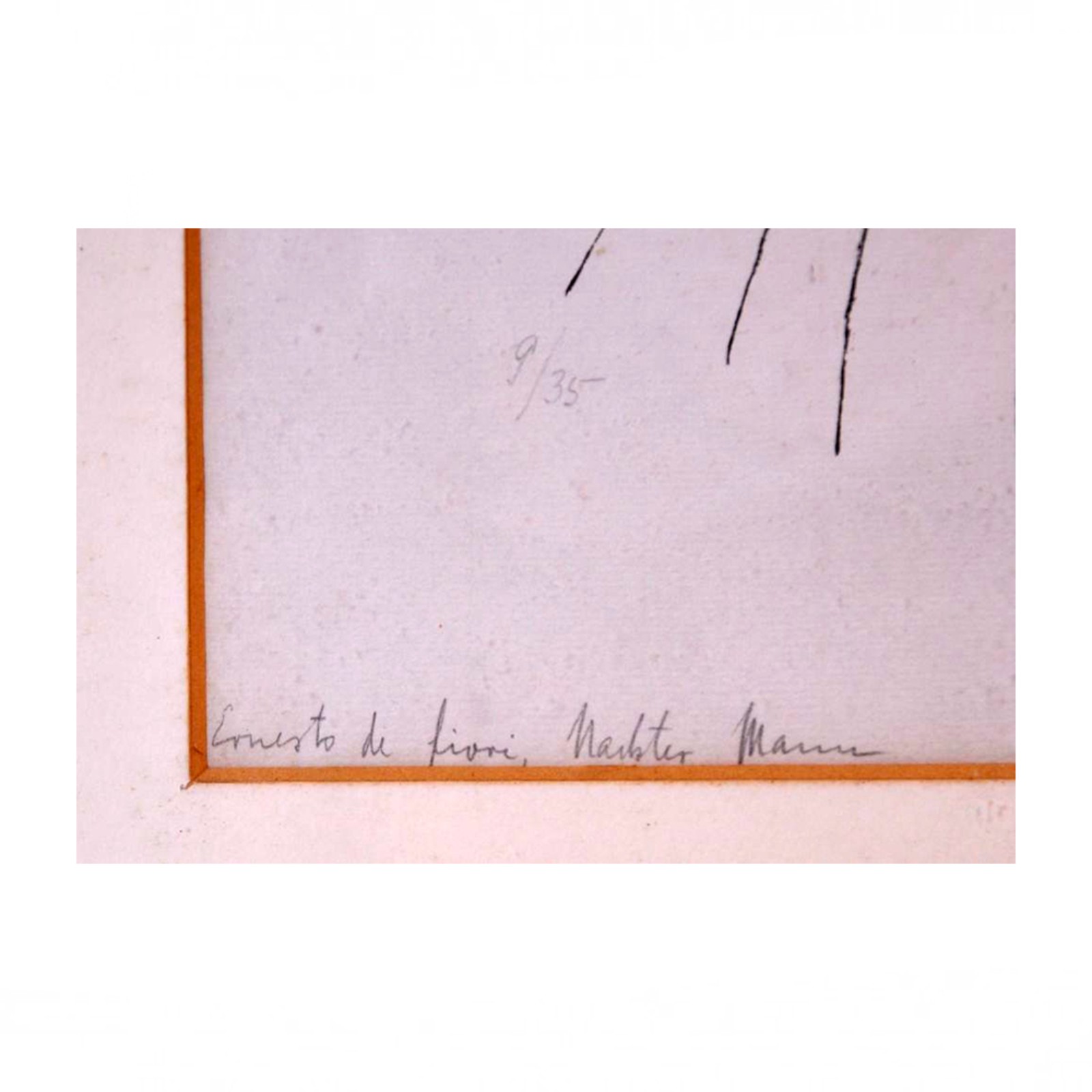 Ernesto De Fiori, E.D.F (1884-1945), Arlequim - foto 4 de 5