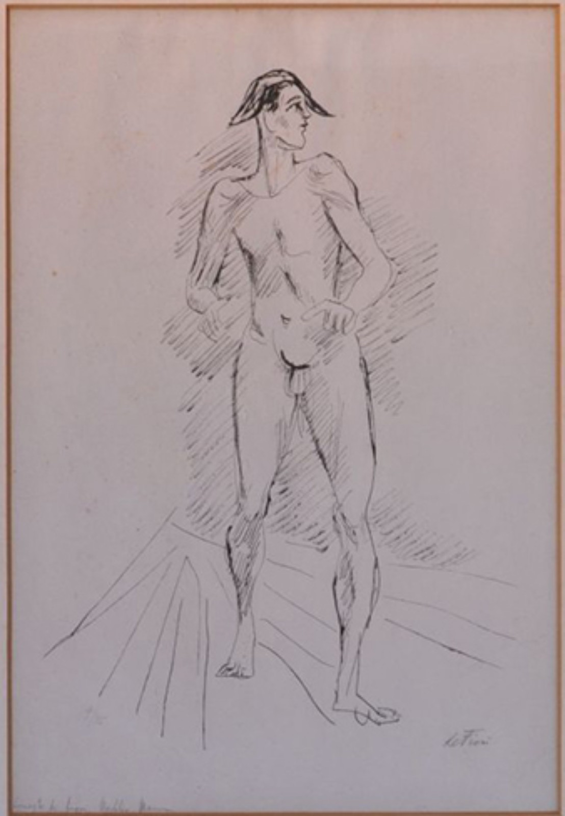 Ernesto De Fiori, E.D.F (1884-1945), Arlequim - foto 1 de 5