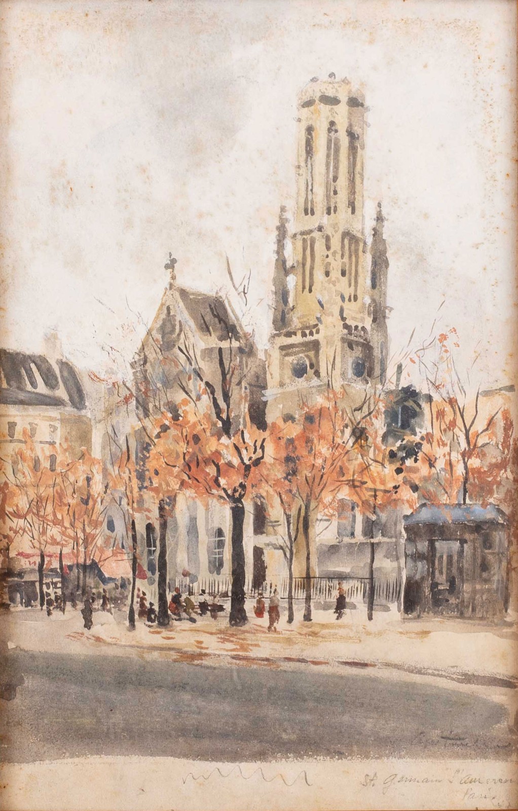 Mario Agostinelli  (1915-2000), St. Germain - foto 1 de 4