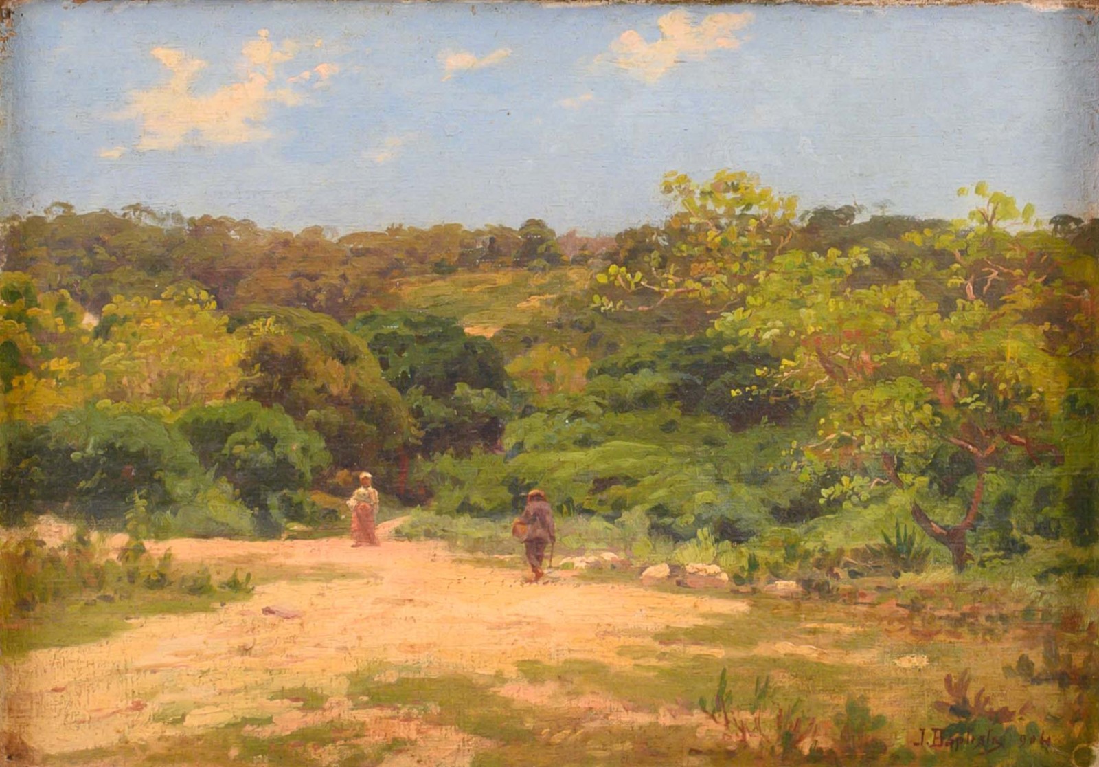 Baptista da Costa  (1865-1926), Paisagem Rural - foto 1 de 4