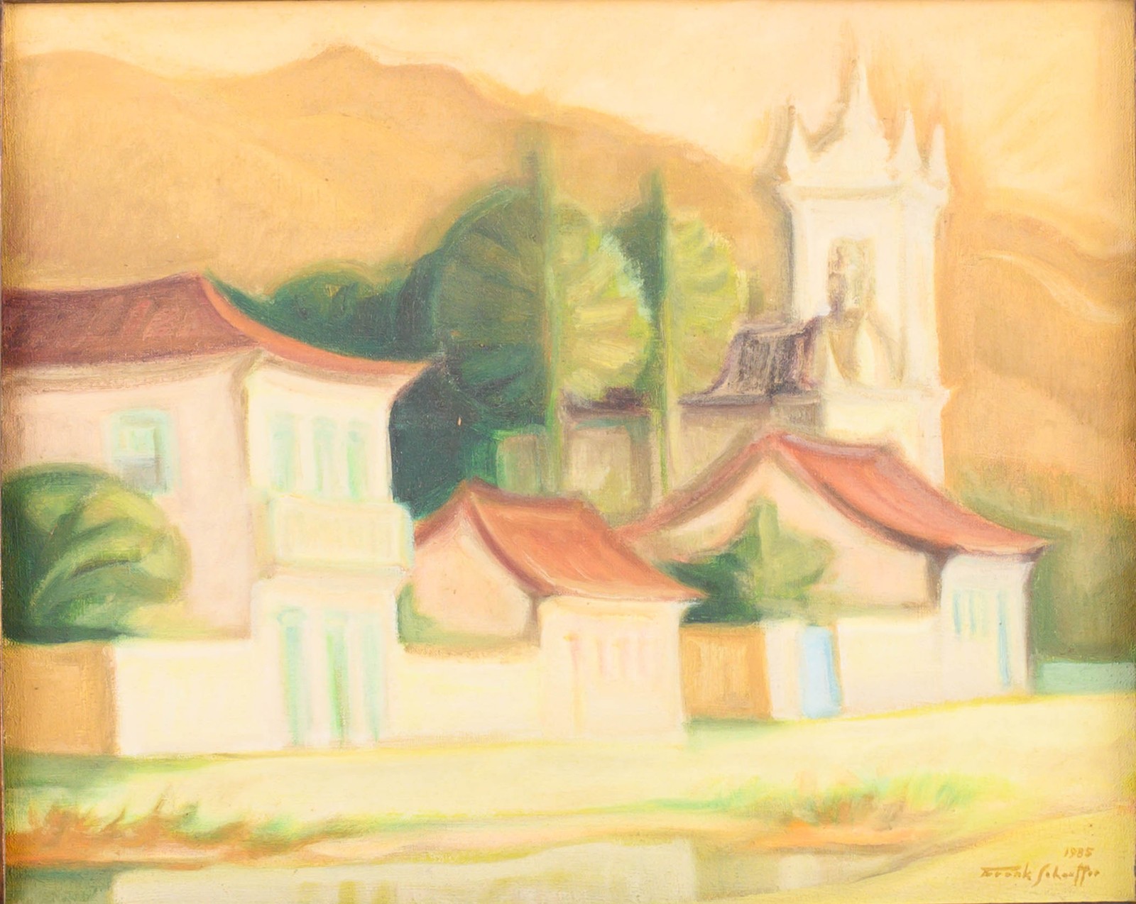 Frank Schaeffer (1917-2008), Fachadas para o mar - Paraty - foto 1 de 5