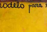 Angelo de Aquino (1945-2007), Um Modelo para Re... - Liquitex s/ tela, ass. dat. 1991 parte inf., titulado parte sup. e ass. titulado, sit. Rio, dat. setembro de 91 no verso.