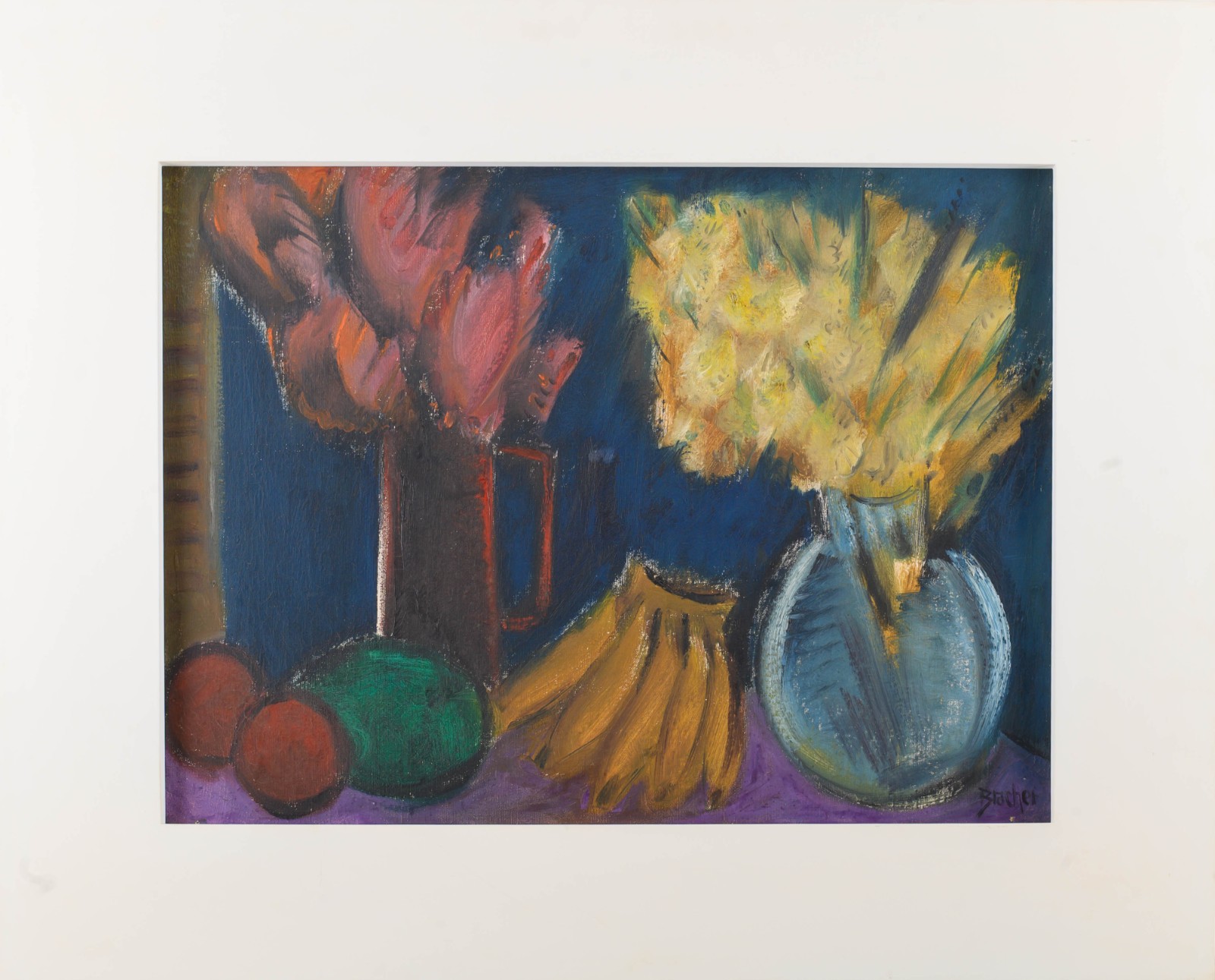 Carlos Bracher (1940), Natureza Morta das Flores e Frutas - foto 2 de 5