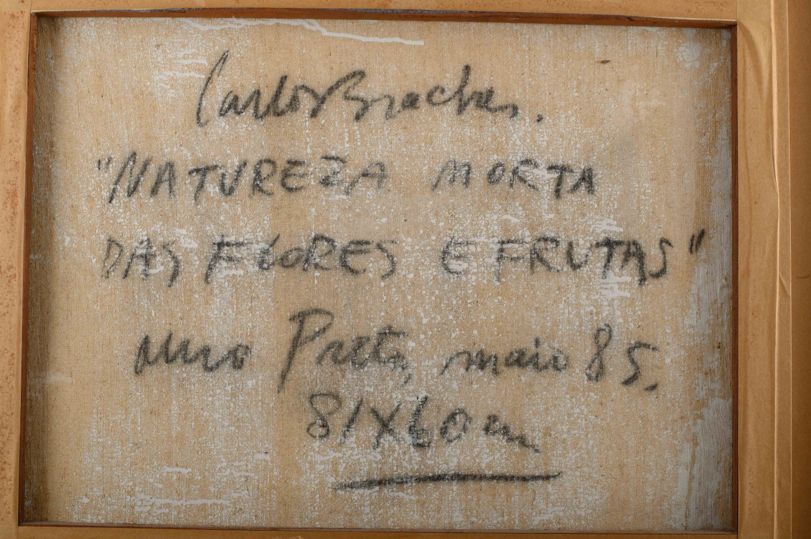 Carlos Bracher (1940), Natureza Morta das Flores e Frutas - foto 4 de 5