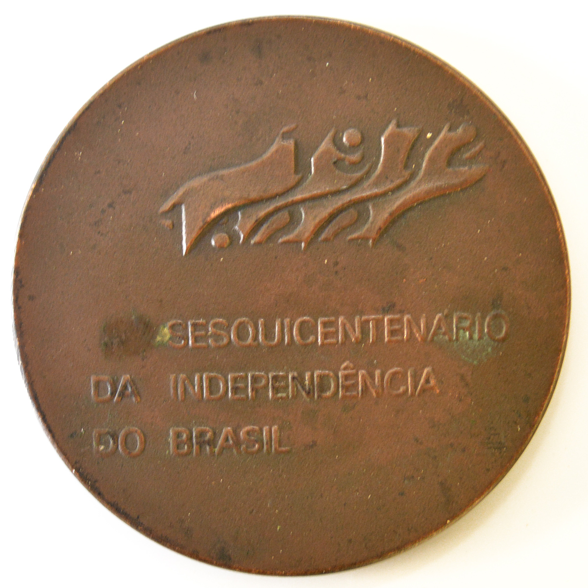 Medalha comemorativa do Sesquicentenário da Independência do Brasil... - foto 1 de 2