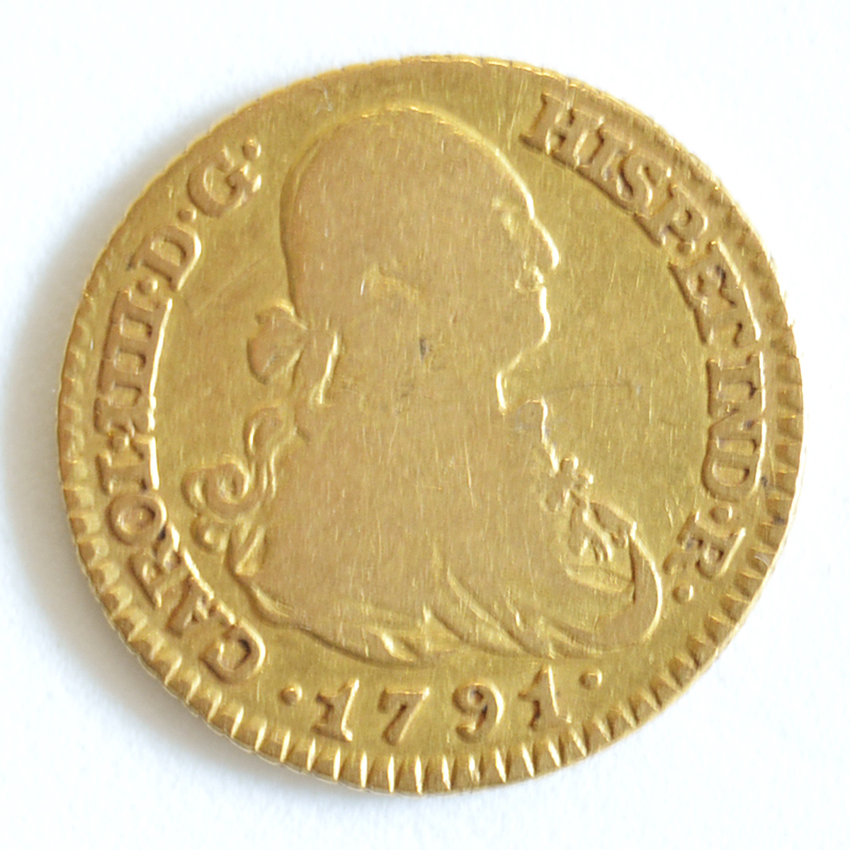 Numismática - 1791 MADRID 1 ESCUDO - CHARLES IV ASSAYER MF SPANISH... - foto 1 de 2