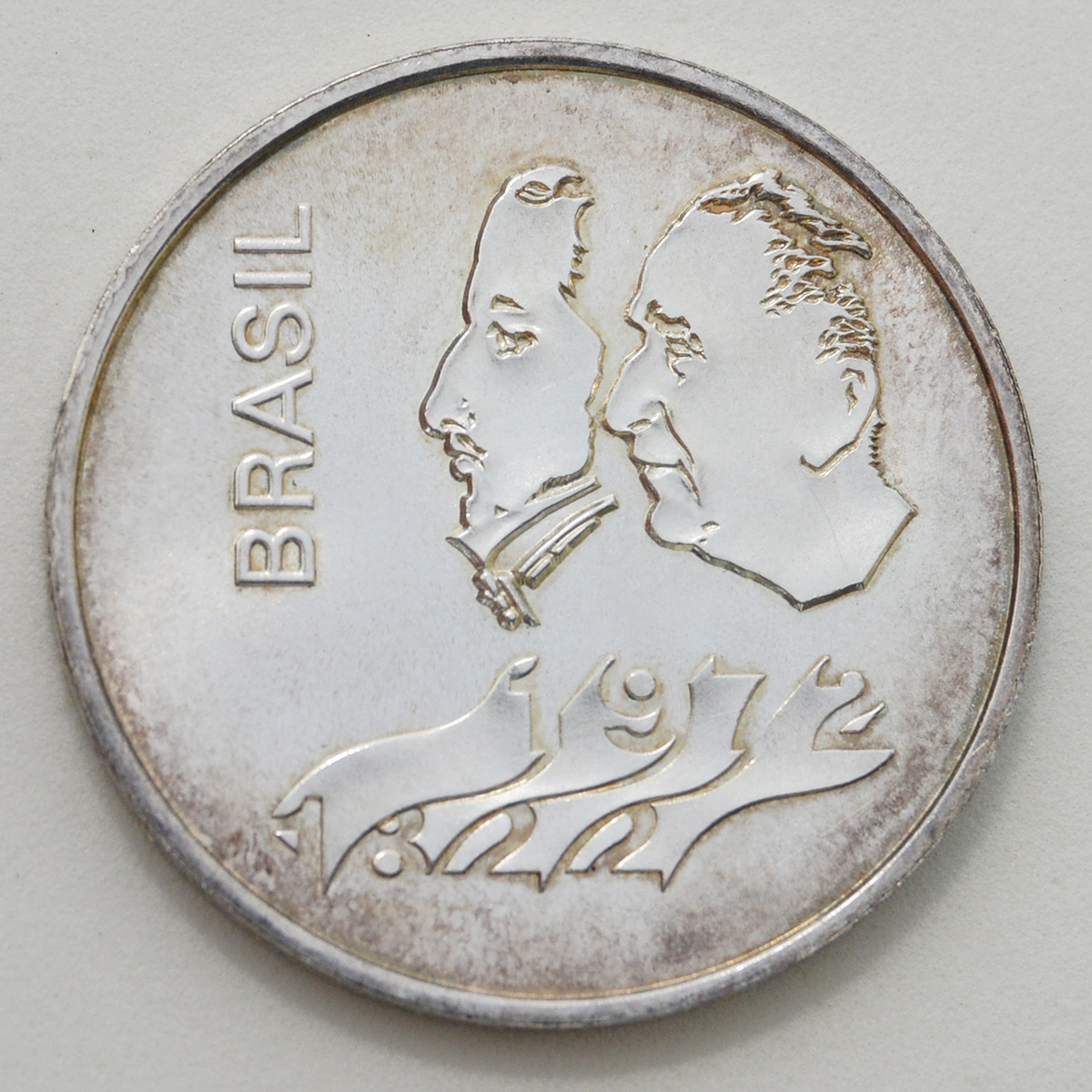 Colecionismo - Medalha em prata do Banco Central do Brasil... - foto 2 de 3
