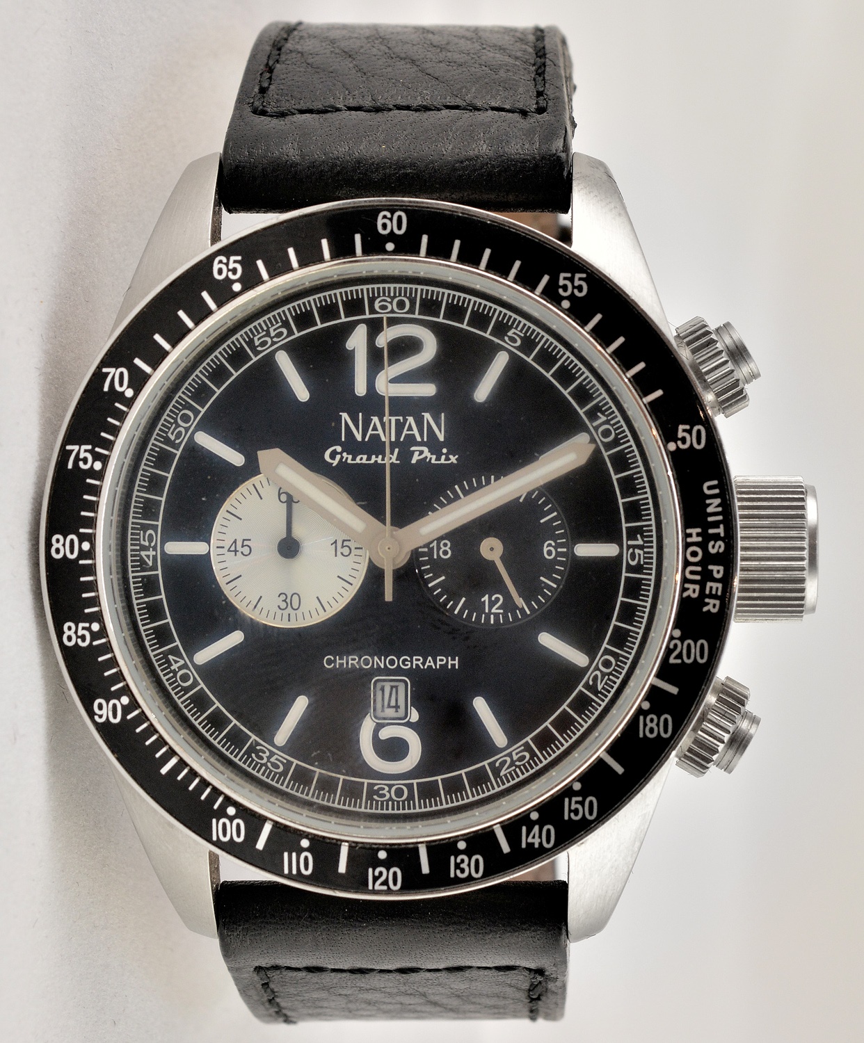 NATAN - Grand Prix - All stainless steel, water resistant 10 atm... - foto 1 de 2