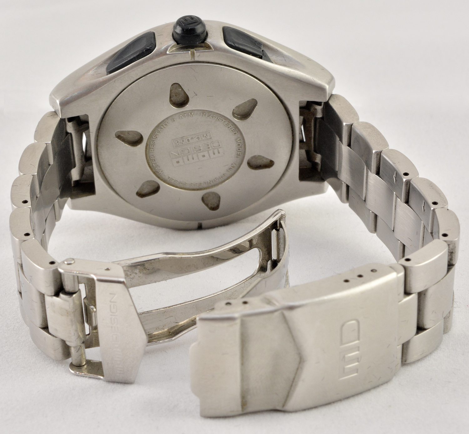 MOMO DESIGN - All stainless steel, water resistant 5 atm, medindo a... - foto 2 de 2