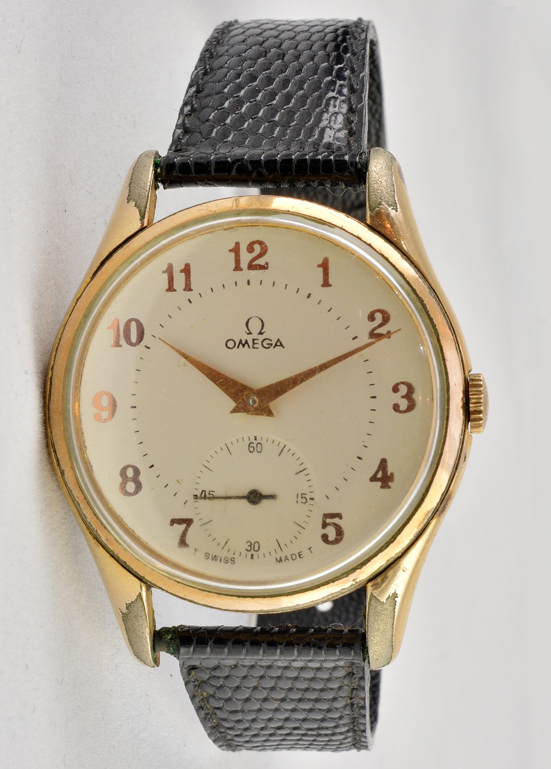 Omega - Relógio em metal dourado anos 60, automático, medindo a caixa... - foto 1 de 2