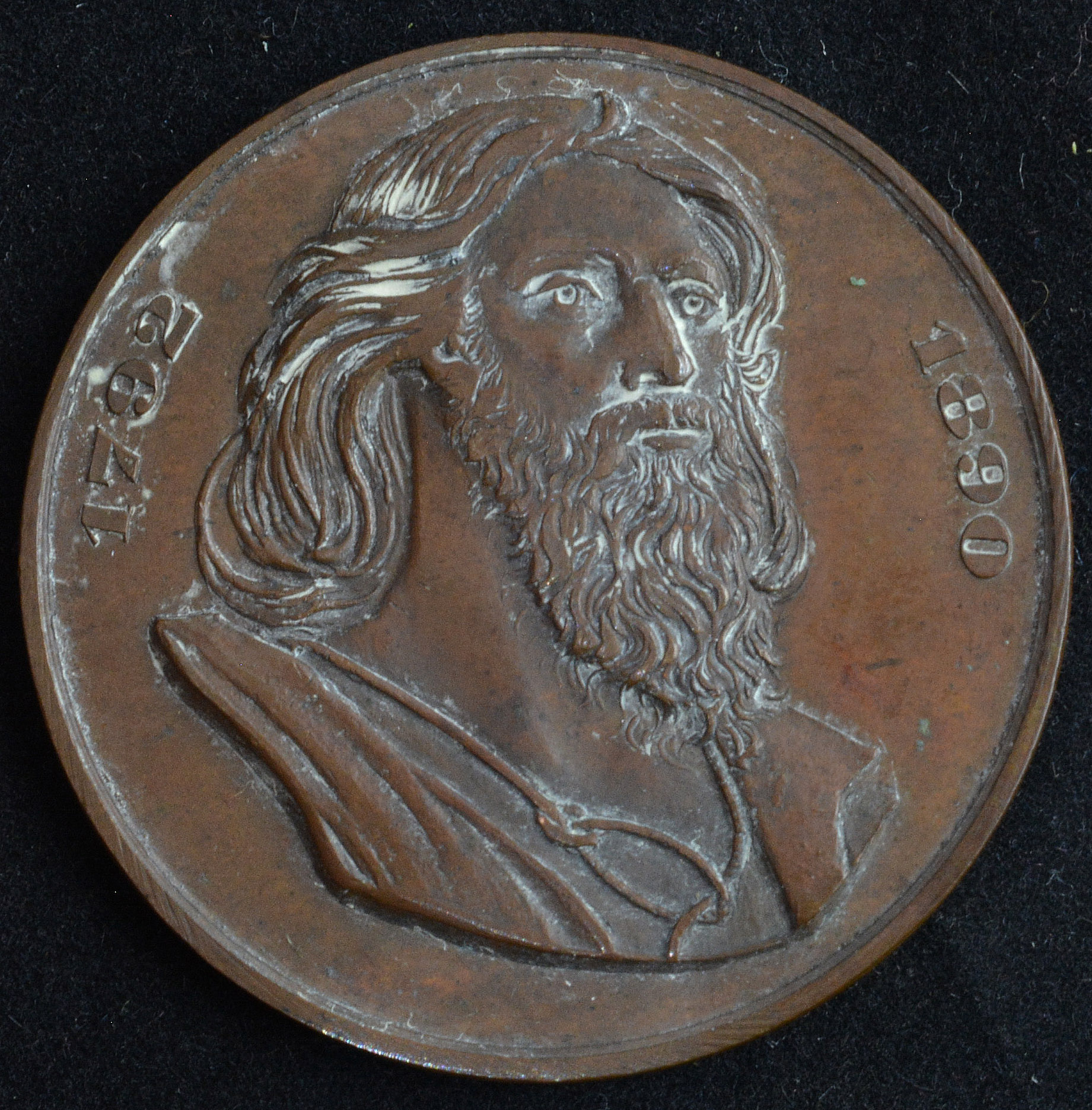 Colecionismo - Medalha comemorativa "Tiradentes 1792 - 1890", tendo... - foto 2 de 2