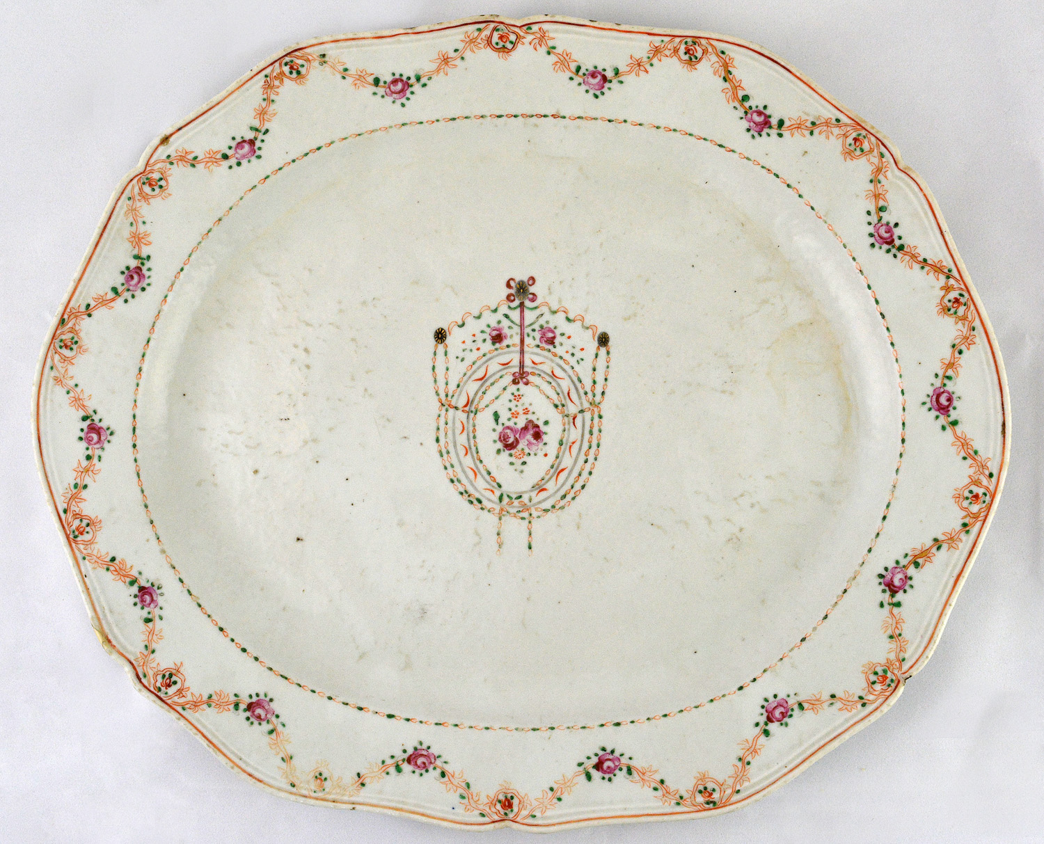 Companhia das Índias - Família Rosa (circa 1790) - Travessa em...