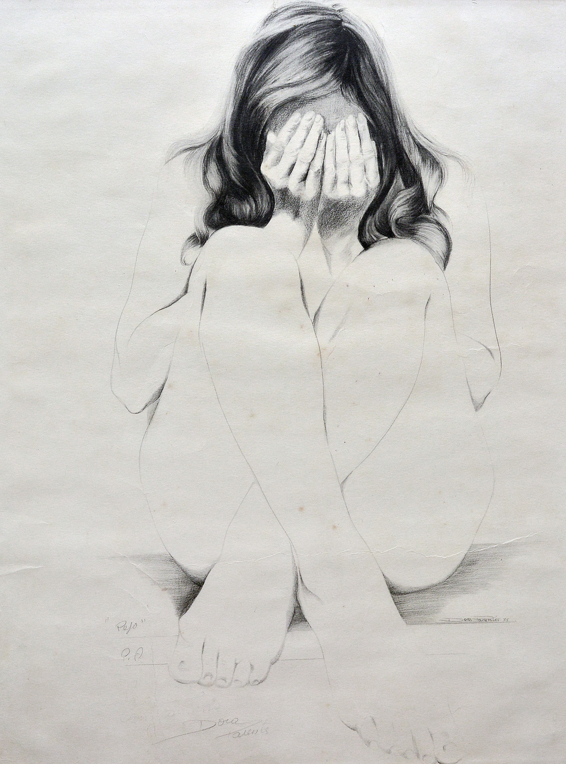 DORA PARENTES, "Pejo" - serigrafia P. A., medido 42 cm por 57 cm. - foto 1 de 2