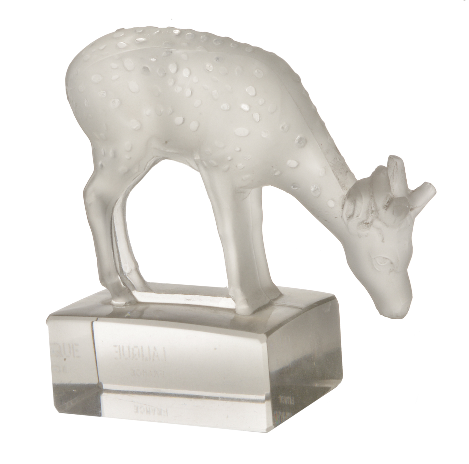 LALIQUE - Figura francesa em cristal translucido e fosco... - foto 1 de 2