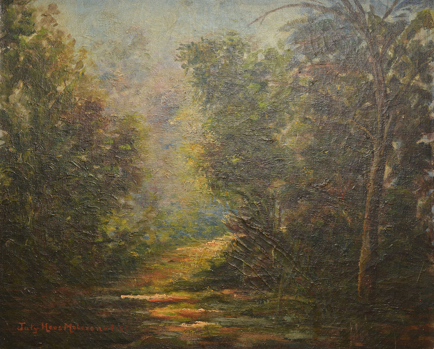 Quadro representando Santa Tereza, datado 56, medindo 37 cm por 45... - foto 1 de 2