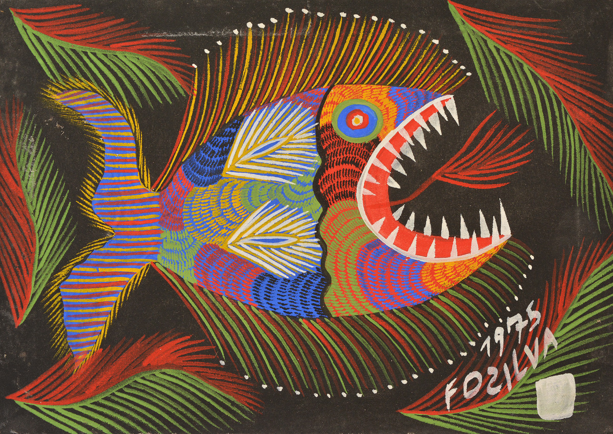 Chico da Silva (1910-1985), "Piranha"
