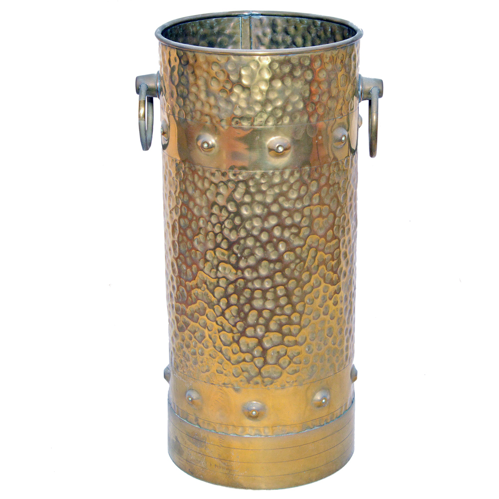 Bengaleiro em metal dourado.