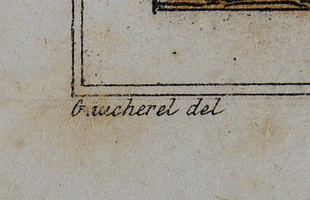 *Tour de L'horloge et maisons du XVI Siècle à Rouen* - Gravura... - foto 2 de 2