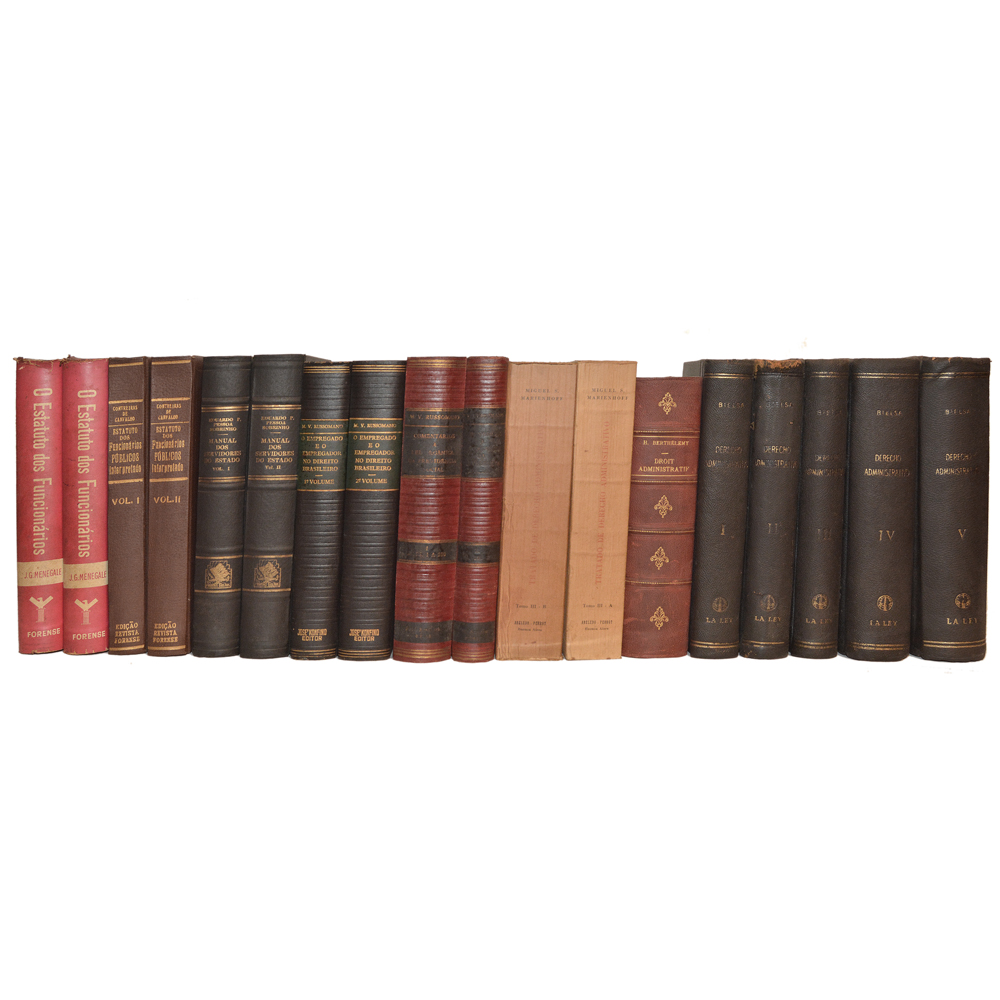 Lote composto por 18 livros sendo: variados assuntos referente a...